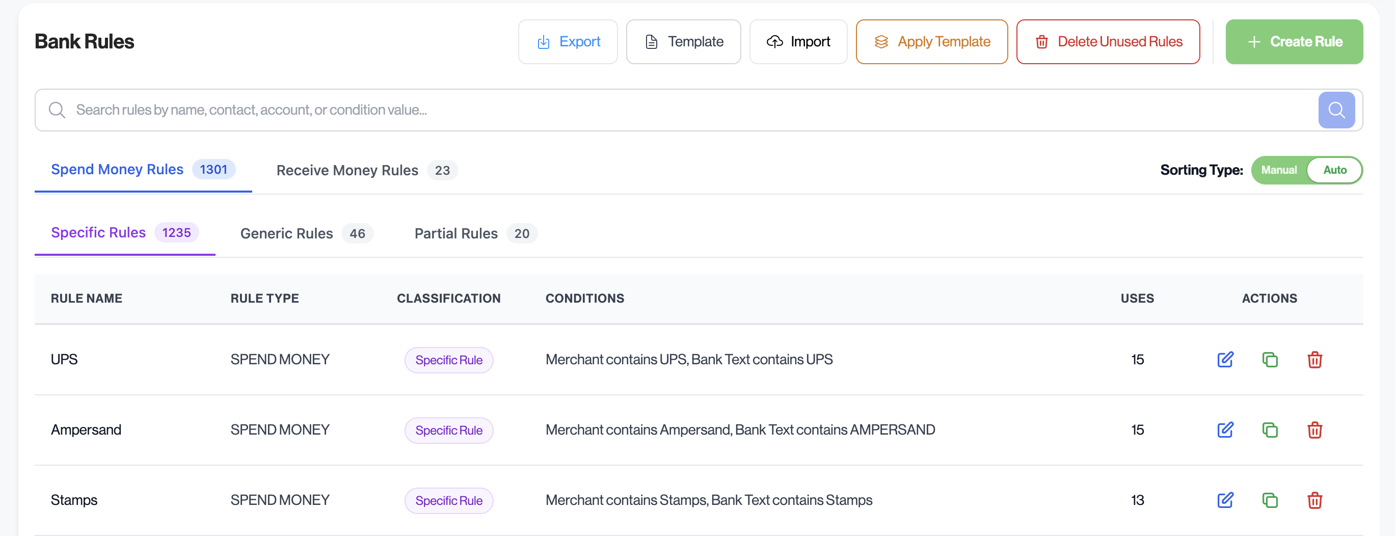 Flow Keeping automation rules catching repeat fees and payouts