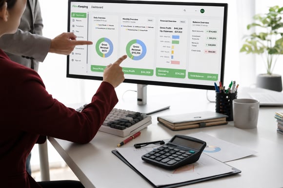 Flow Keeping bookkeepers using the Flow Keeping ecommerce accounting software platform